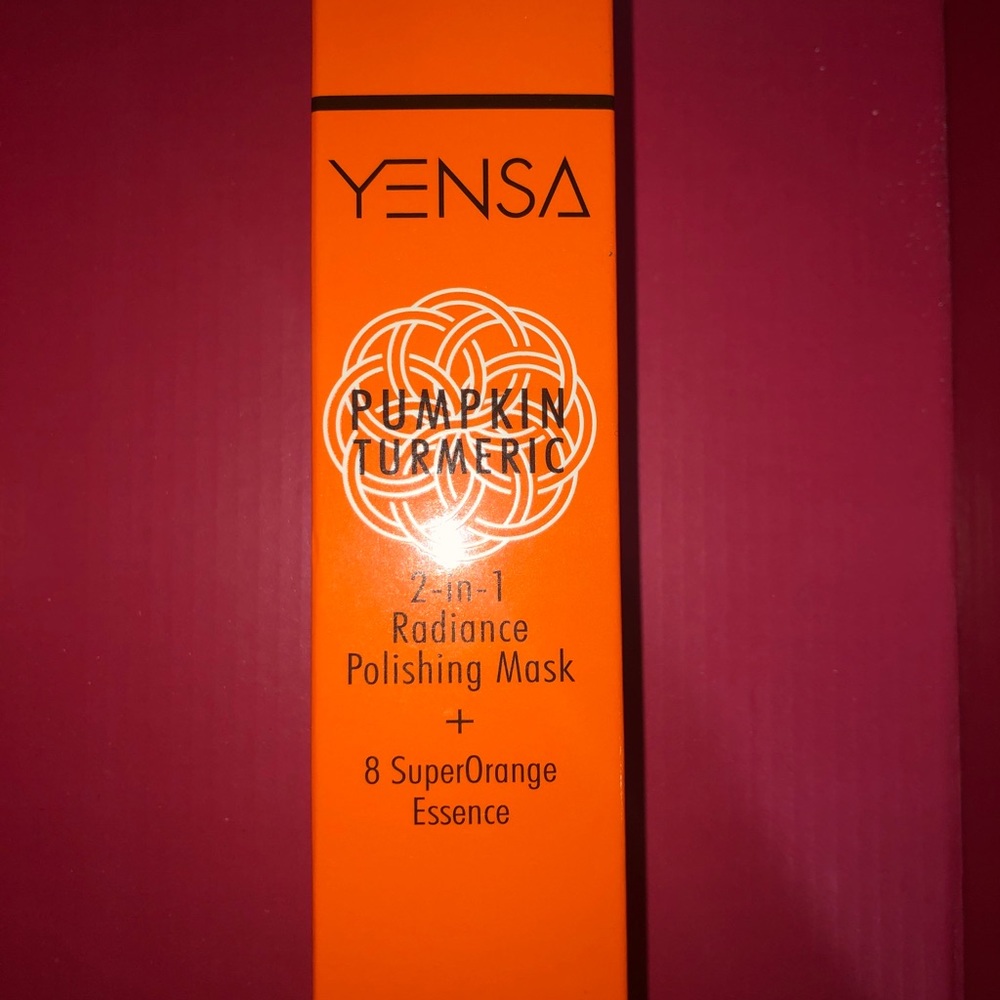 YENSA pumpkin turmeric face mask